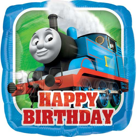 Foil Balloon 18" -  Thomas the Tank Engine Happy B'day