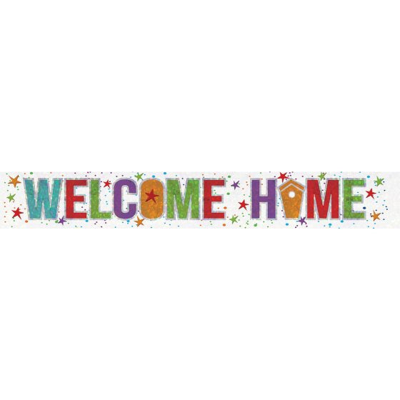 Banner - Holographic Welcome Home