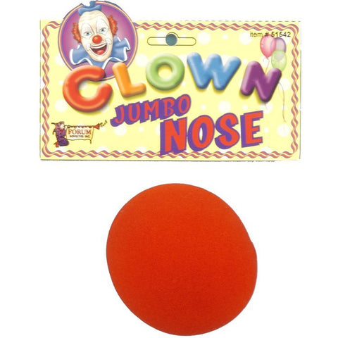 Clown Nose - Jumbo Sponge (Red)
