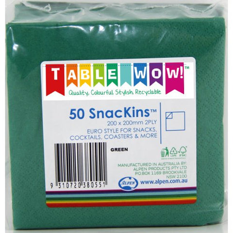 Snackins - Green Pk50