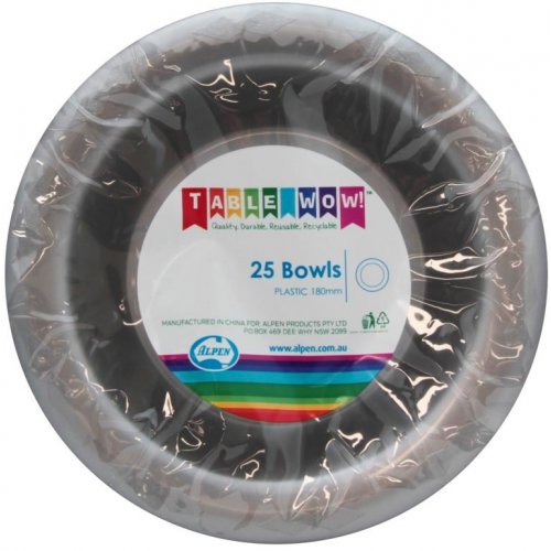 Reusable Bowls - Silver Pk25