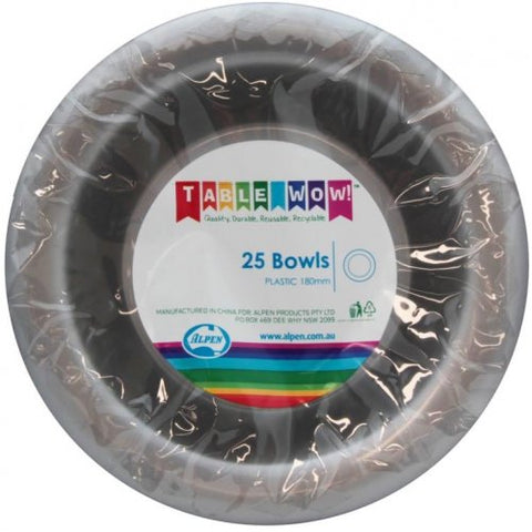 Reusable Bowls - Silver Pk25