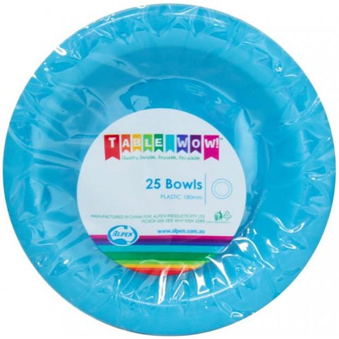 Reusable Bowls - Azure Blue Pk25