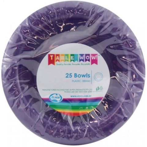 Reusable Bowls - Purple Pk25