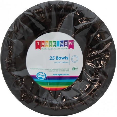 Reusable Bowls - Black Pk25