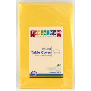 Round Tablecover - Yellow