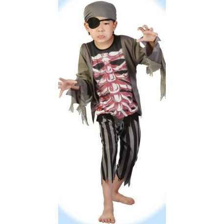 Costume - Skeleton Pirate Boy (Child)