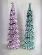 Christmas Tree - Metal Glitter 60cm