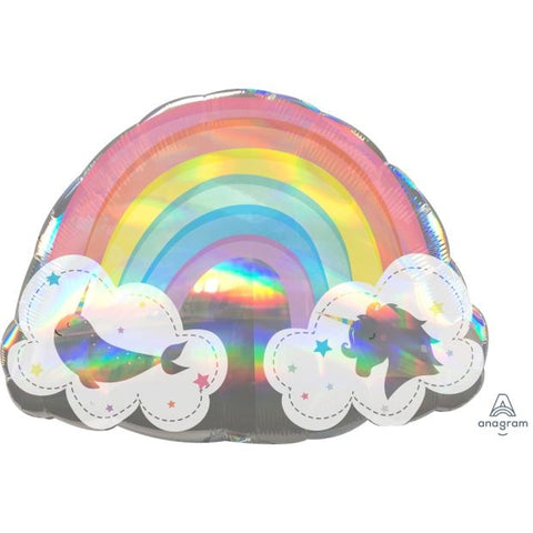 Foil Balloon Supershape - Anagram Foil SuperShape Magical Rainbow (71cm x 50cm)