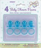 Baby Shower Favours - Blue Dummy Pk4