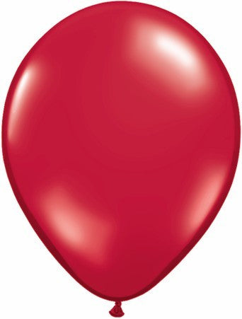 Qualatex 11" Jewel Latex - Ruby Red