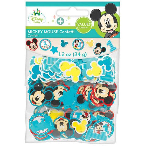 Confetti - Mickey Fun To Be One Value Pack 34g Paper Confetti