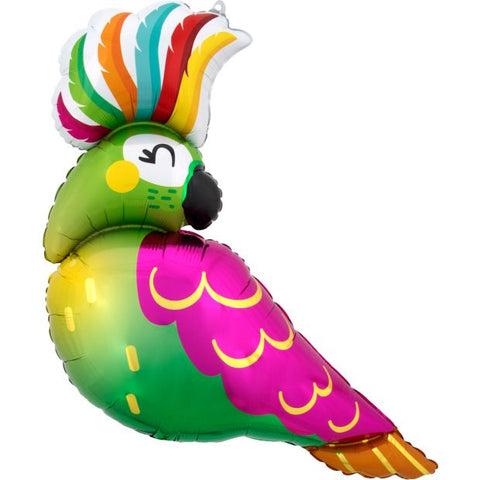 Foil Balloon Supershape - Tropical Parrot Anagram