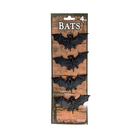 Bats on card 4pcs