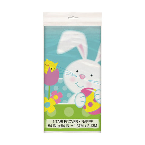 Table Cover - Spring Easter Bunny/Egg