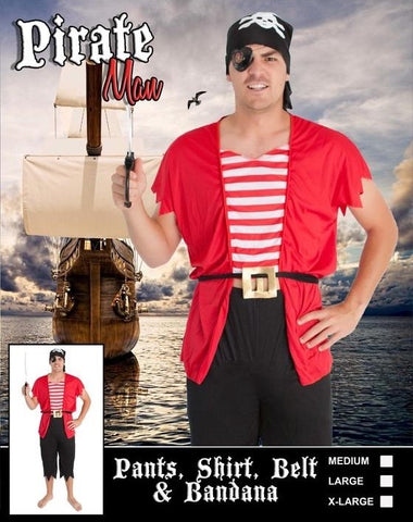 Costume - Pirate Man (Adult)