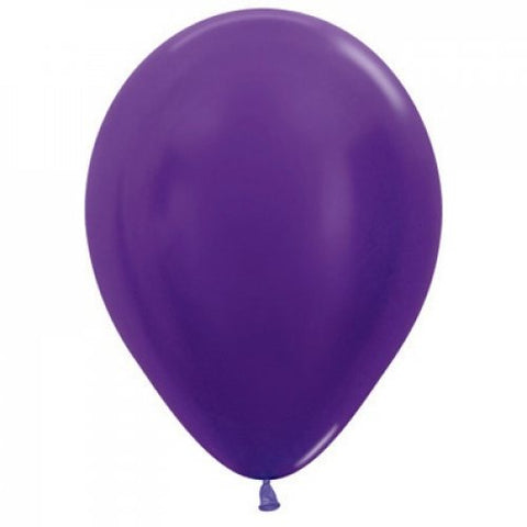 11" Latex Balloons - Met Violet (551) 30cm Sempertex Balloons P25