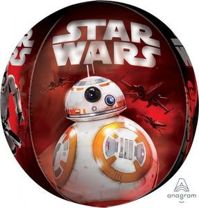 Orbz Foil Balloon - Star Wars The Force Awakens