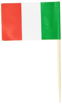 Toothpicks - Cocktail Flag Irish Pk20