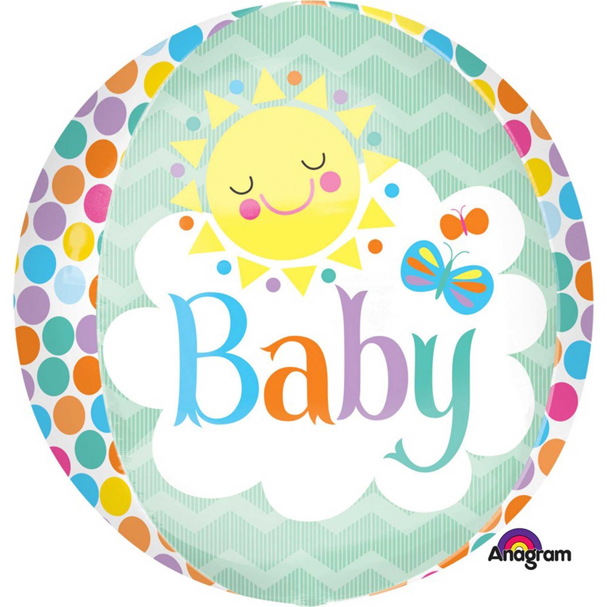 Orbz Balloon - Friendly Baby Sun