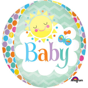 Orbz Balloon - Friendly Baby Sun