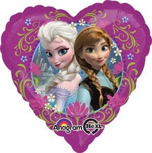 Foil Balloon 17" - Disney Frozen Heart
