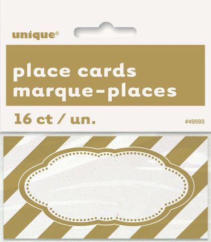 Place Cards - Gold 16ct