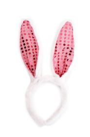 Headband - Bunny Sequin (Pink)