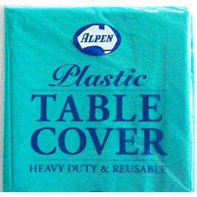 Round Tablecover - Teal Plastic