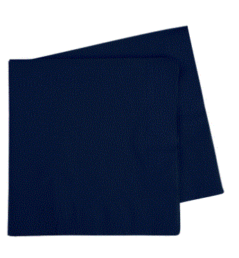 Lunch Napkins - Navy Blue 2PLY Pk40