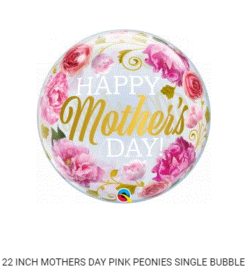 Bubble Balloon 22" - Happy Mother's Day