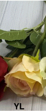 Bouquet Rose Stem - Yellow