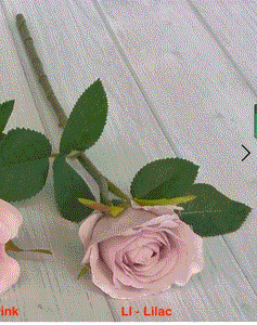 Bouquet Rose Stem - Lilac