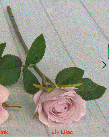 Bouquet Rose Stem - Lilac