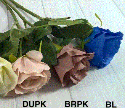 Bouquet Rose Stem - Blue