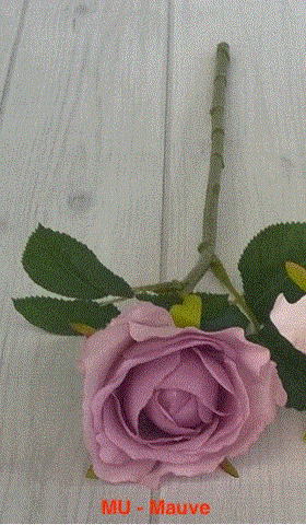 Bouquet Rose Stem - Mauve