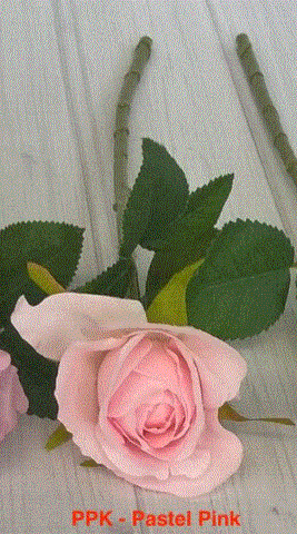 Bouquet Rose Stem - Pastel Pink