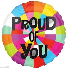Foil Balloon 17" - Proud of You