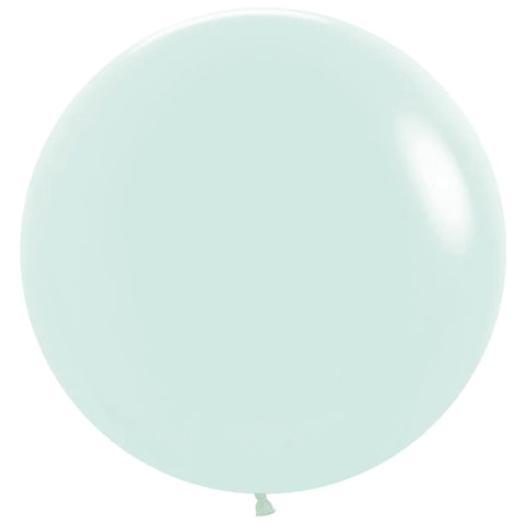 24" Latex Balloon  - Sempertex 60cm Pastel Matte Green