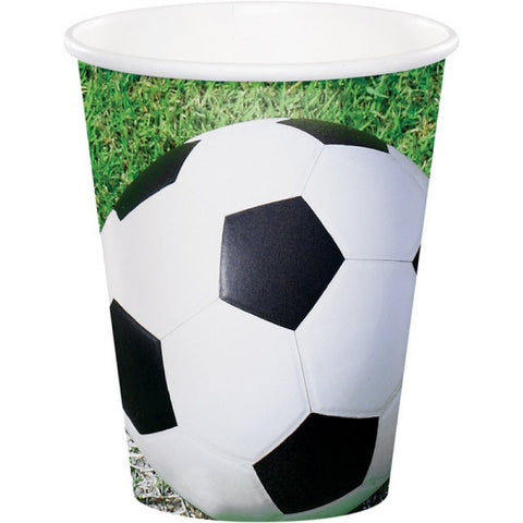Paper Cups - Soccer Fanatic