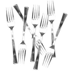 Plastic Forks - Plastic Silverware 20pk