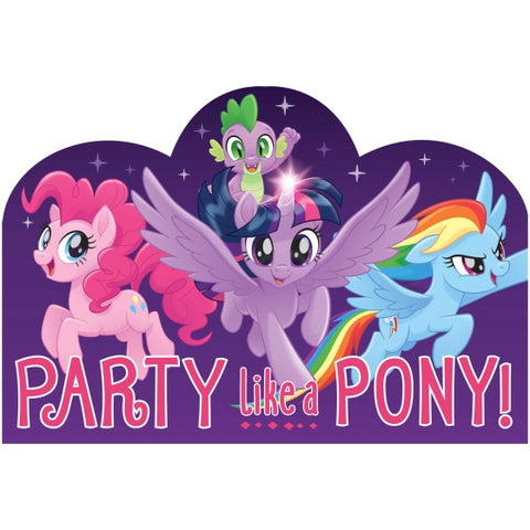 Invites - My Little Pony Friendship Adventures Postcard Invitations