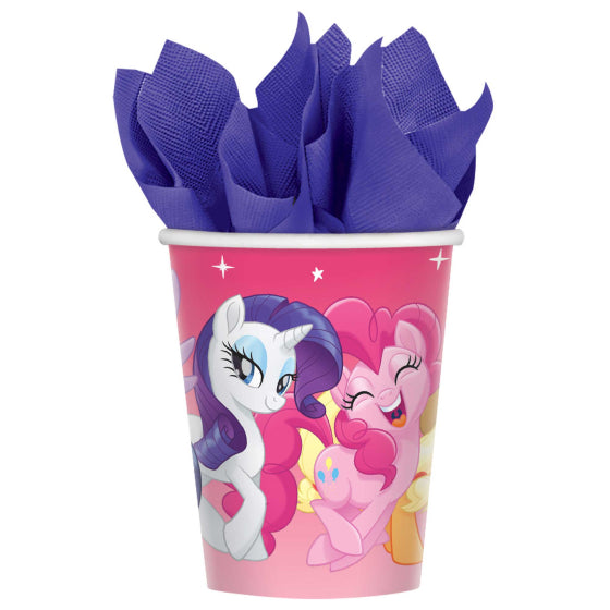 Paper Cups - My little Pony Friendship Adventures 9oz/266ml Pack of 8