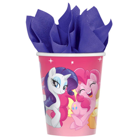 Paper Cups - My little Pony Friendship Adventures 9oz/266ml Pack of 8