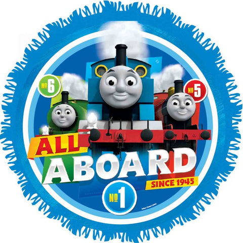 Thomas All Aboard Expandable Pull String Drum Pinata