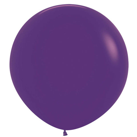 24" Latex Balloon  - Sempertex 60cm Fashion Violet