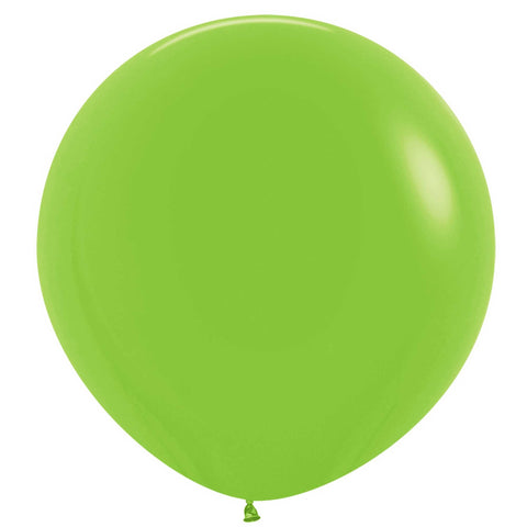 24" Latex Balloon  - Sempertex 60cm Fashion Lime Green