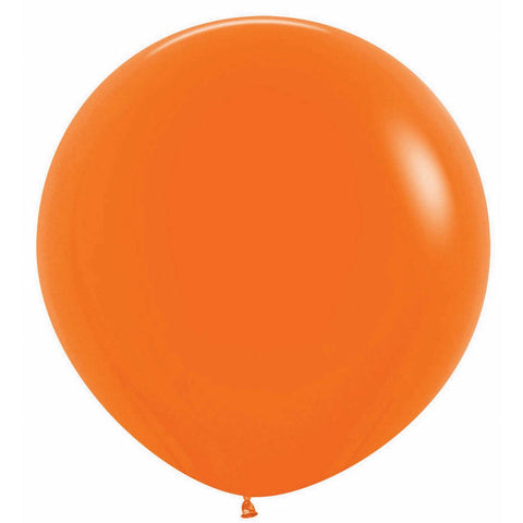 24" Latex Balloon  - Sempertex 60cm Fashion Orange