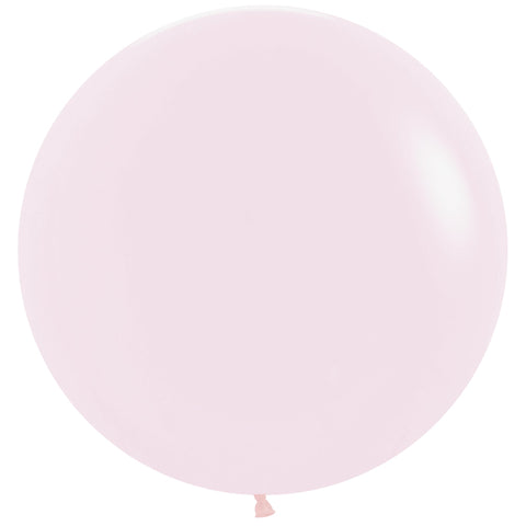 24" Latex Balloon - Sempertex 60cm Pastel Matte Pink