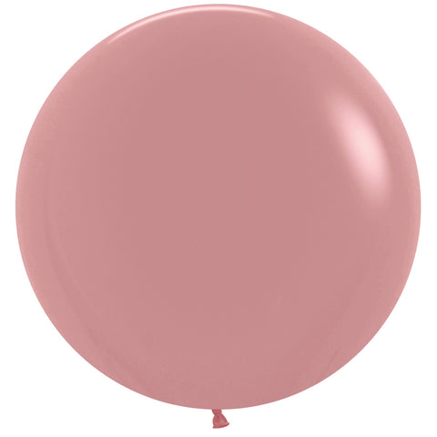 24" Latex Balloon - Sempertex 60cm Fashion Rosewood